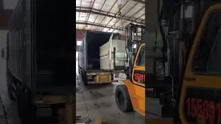 Second container with heavy and light weight steel villa materials transport to Taiwan customer.