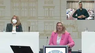 Anke Rehlinger SPD TOP1 54. Landtagssitzung 16. WP 12.05.2021