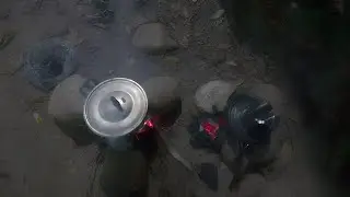 Relax Camping one day and one night with my friends at the resort mountain KH