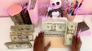 $600 Cash Envelope Stuffing | June 2023 | Sinking Funds