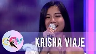 Krissha Viaje showcases her talent on GGV | #GGVOIdolSaSaya | GGV Preshow