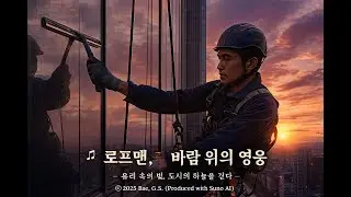 ♬로프맨Ropeman, 바람 위의 영웅(Bae, G.S.  Suno AI, 2025-)1016