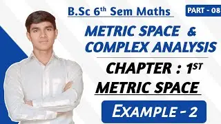 Metric Space Example 2 | Lec-8 | B.Sc Real Analysis (Hindi)
