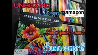 PRISMACOLOR PREMIER 72 PIEZAS-UNBOXING// ¿LOS RECOMIENDO? ¿ORIGINALES O PIRATAS?