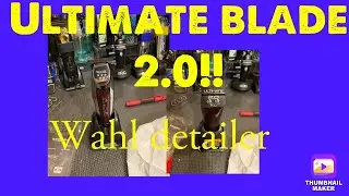 Ultimate blade 2.0 on a wahl detailer
