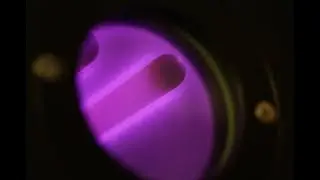 Inside a Tantec VacuTEC Plasma Chamber