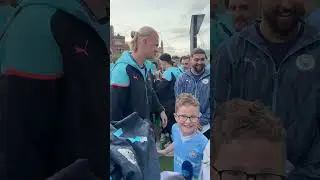 Man City open top bus parade &hellip; I announce the team and meet my heroes!! #mancity #haaland 