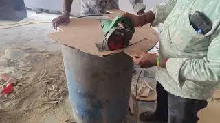 Curve Head Board Design Cutting Video 