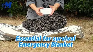 Mylar Emergency Blanket丨Small but useful