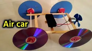 Air Powered Car DIY Project Science Working Model