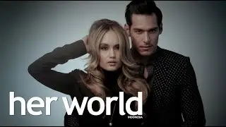 BTS HER WORLD INDONESIA COVER SHOOT CINTA LAURA & RICHARD KYLE