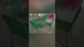 metal chair