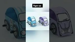 How to make a paper car || #shorts #trending #video #viral #youtubeshorts #ytshorts #car