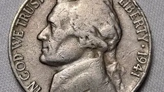 1941 S Jefferson Nickel