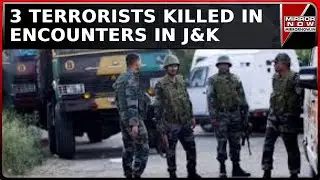 Lashkar Commander Among 3 Terrorists Killed In Separate Encounters In J&K