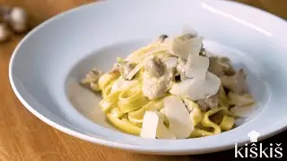 HOUBOV&Eacute; TAGLIATELLE S KUŘEC&Iacute;M A ESTRAGONEM - SIGNATURE