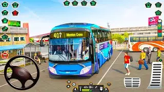 City Coach Bus Driver Game Simulator - Luxury Bus Driving 3D | Android GamePlay