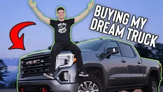 Buying My Dream Truck - 2021 GMC Sierra 1500HD #buyingmydreamcar #GMCSierraAt4