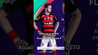 PES 2021 ATUALIZADO PARA 2026! O OPTION FILE MAIS COMPLETO #efootball #pes2021