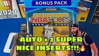 *AUTO PULL!* 2019-20 NBA HOOPS PREMIUM STOCK CELLO PACK OPENING PT. 1!!!🔥🏀