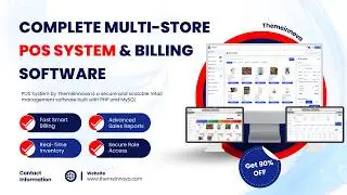 Complete Retail POS & Billing Software | Multi-Store Inventory System with Source Code