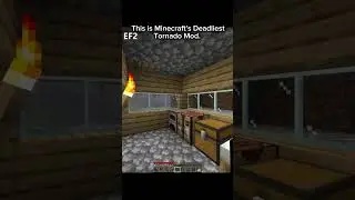 This is Minecraft&rsquo;s DEADLIEST Tornado Mod.. #minecraft