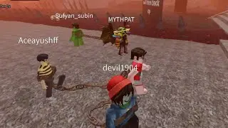 Chain Together in Roblox ☠️ | @Mythpat  in the game| Horror Roblox game |