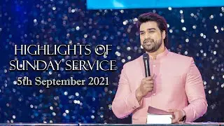 Highlights of Sunday Service  5th September 2021 || N Michael Paul || Sami Symphony Paul || TCCV ||
