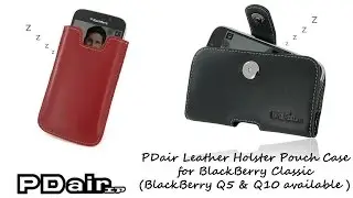 PDair Handmade Pouch Holster Case for BlackBerry Classic , BlackBerry Q10 and Q5 Sleeve