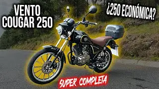 Económica pero poderosa 💪🏼Vento COUGAR 250 Prueba y Reseña 🔥