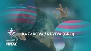 Kazakova / Reviya (GEO) | Ice Dance Free Dance | ISU GP Finals 2019 | Turin | #JGPFigure