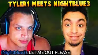 What happens when Tyler1 gets Nightblue3 on his team (NB3 gets tilted)