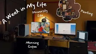 A realistic week in my life | school, fb marketplace finds, rearranging my room, cooking, and nature