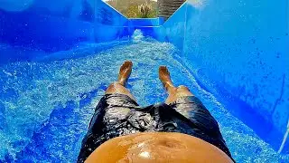 Wild River Waterslide at badkap Albstadt #waterpark