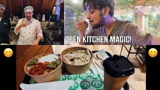 Open Kitchen Magic at Pine Tree Caf&eacute; | Delhi Food Tour & Taste Test