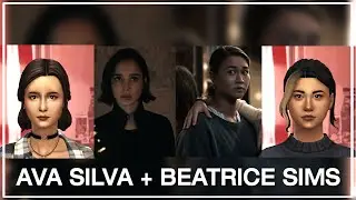 Making Ava Silva & Beatrice as Sims in Sim 4 || Warrior Nun