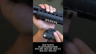 DLG Tactical | M-Lok Picatinny Rails - DLG-109 - DLG-110 - DLG-111 - DLG-112 - DLG-113