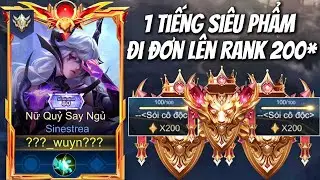 ( Solo Rank ) Tổng Hợp Siêu Phẩm Gánh Team Lên Rank Chiến Thần 200* Của Wuyn