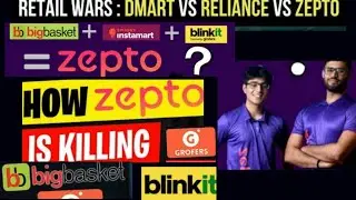 How zepto are killing Bigbasket,dunzo, blinkit grofers|| zepto marketing strategy case study