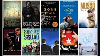 5 BOOKS 5 MOVIES IN 5 MINUTES !!!