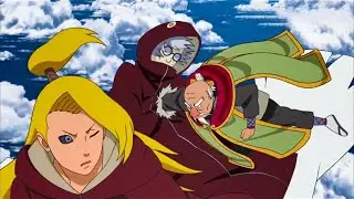 Deidara & Kabuto Yakushi VS Third Tsuchikage Onoki & Kurotsuchi
