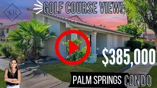 Live the Palm Springs DREAM with this Golf Course View Condo!