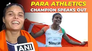 100m Gold Medalist Simran Sharma credits PM Modi, UP CM Yogi