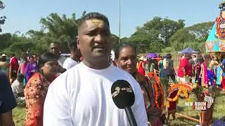 Hindus observe the pilgrimage of Kavady in Tongaat