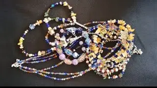 FEELING THE BLUES: Radical Blue Bead Mix Challenge Final Part: All Jewelry Created