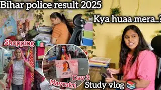 Bihar police result 2025 mer kya huaa study vlog 📚 @Aashwi_jyoti2 