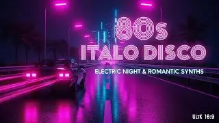Italo Disco Anni 80 &ndash; Notte Elettrica, Synth Romantici e Luci al Neon