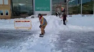 Nollie backside lipslide aka Kirunasmisken