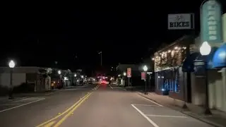 Sebring Florida At Night Is A Ghost Town