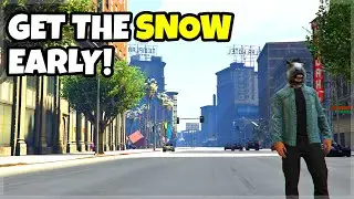 How to Get Snow EARLY in GTA Online (2025 Glitch/Method)